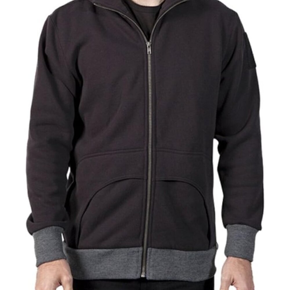 Endless Ammo Hoodie Jacket Full Zip Men's Large Utility Grunge Streetwear EUC - Picture 2 of 13